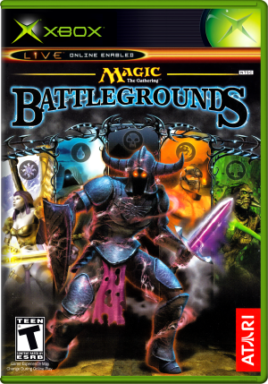 Magic - The Gathering - Battlegrounds (USA, Europe) 2D Box Front